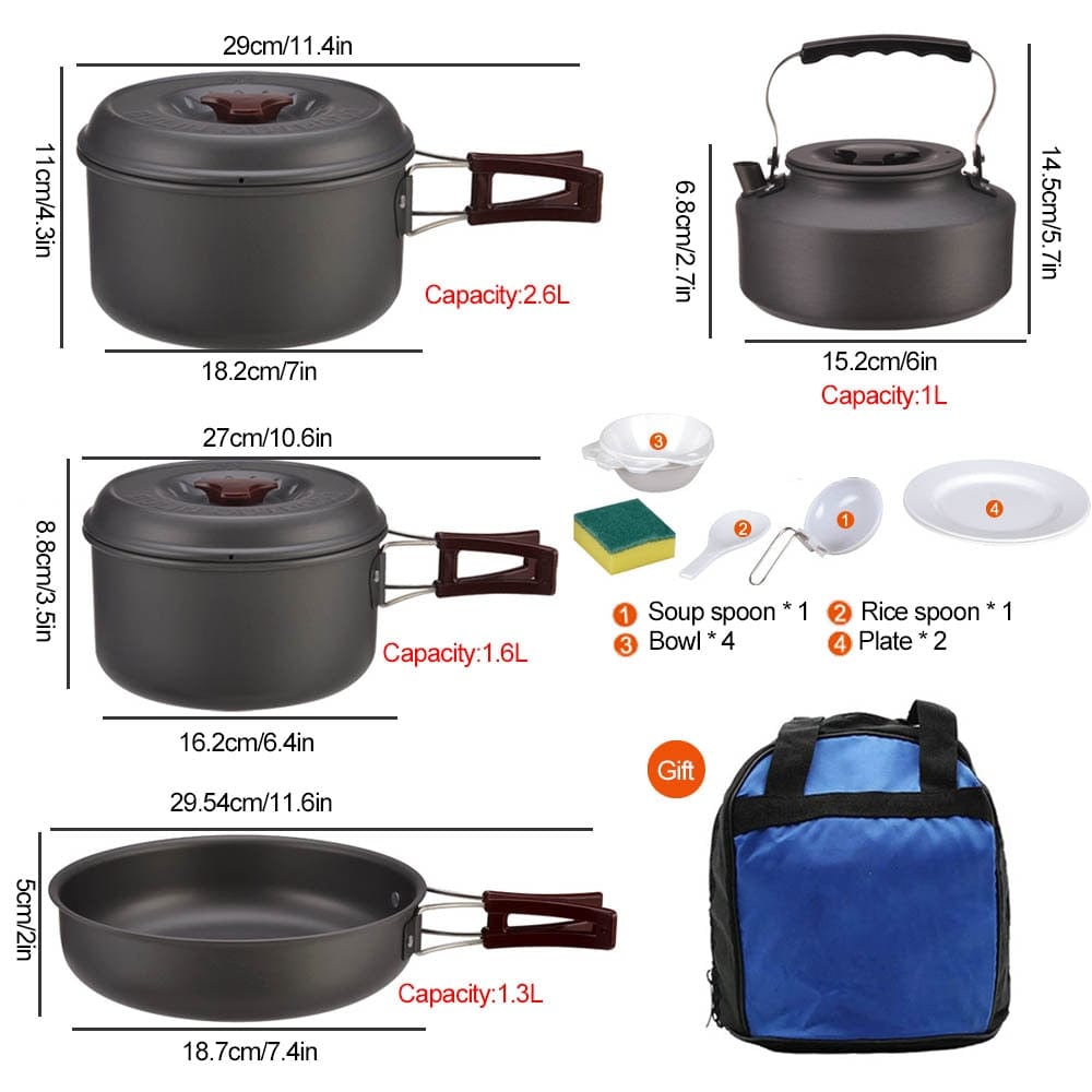 Composant Kit Survie 1 Kit de Cuisine Trekking