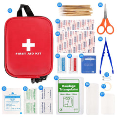 Trousse de secours Kit de Secours 100 en 1