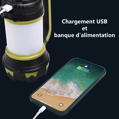 Lampe de Survie Lampe de Randonnée 3 en 1