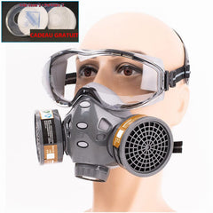 Masque à Gaz Masque à Gaz Double Filtre