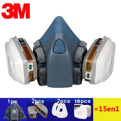 Masque à Gaz 15 en 1 Masque à Gaz Militaire