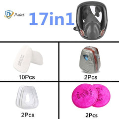 Masque a Gaz 17 en 1 Masque à Gaz Protection