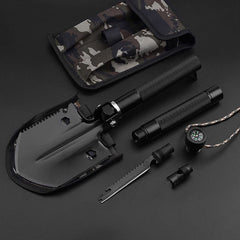 Pelle Pelle Tactique de Survie Noire