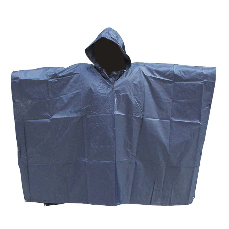 Camouflage Bleu Poncho Imperméable Camouflage de Survie