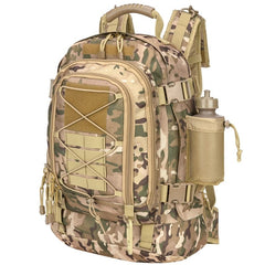 Sac de survie Camouflage Désert Sac à Dos Survivalisme 60L
