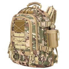 Sac de survie Camouflage Vert Sac à Dos Survivalisme 60L