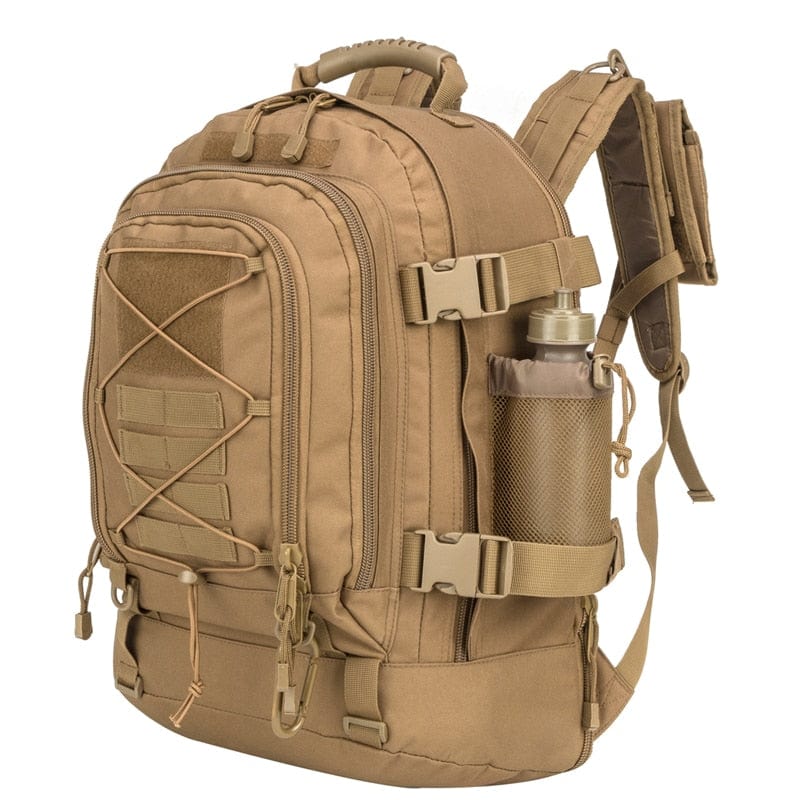 Sac de survie Marron Sac à Dos Survivalisme 60L