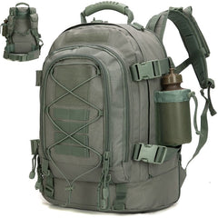 Sac de survie Verte - Grise Sac à Dos Survivalisme 60L