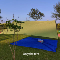 Tente de Survie Toile Camouflage Militaire