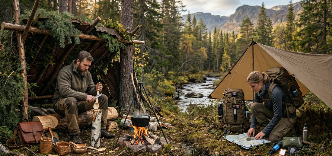 Différence entre Bushcraft et Survie : décryptage de deux pratiques en pleine nature