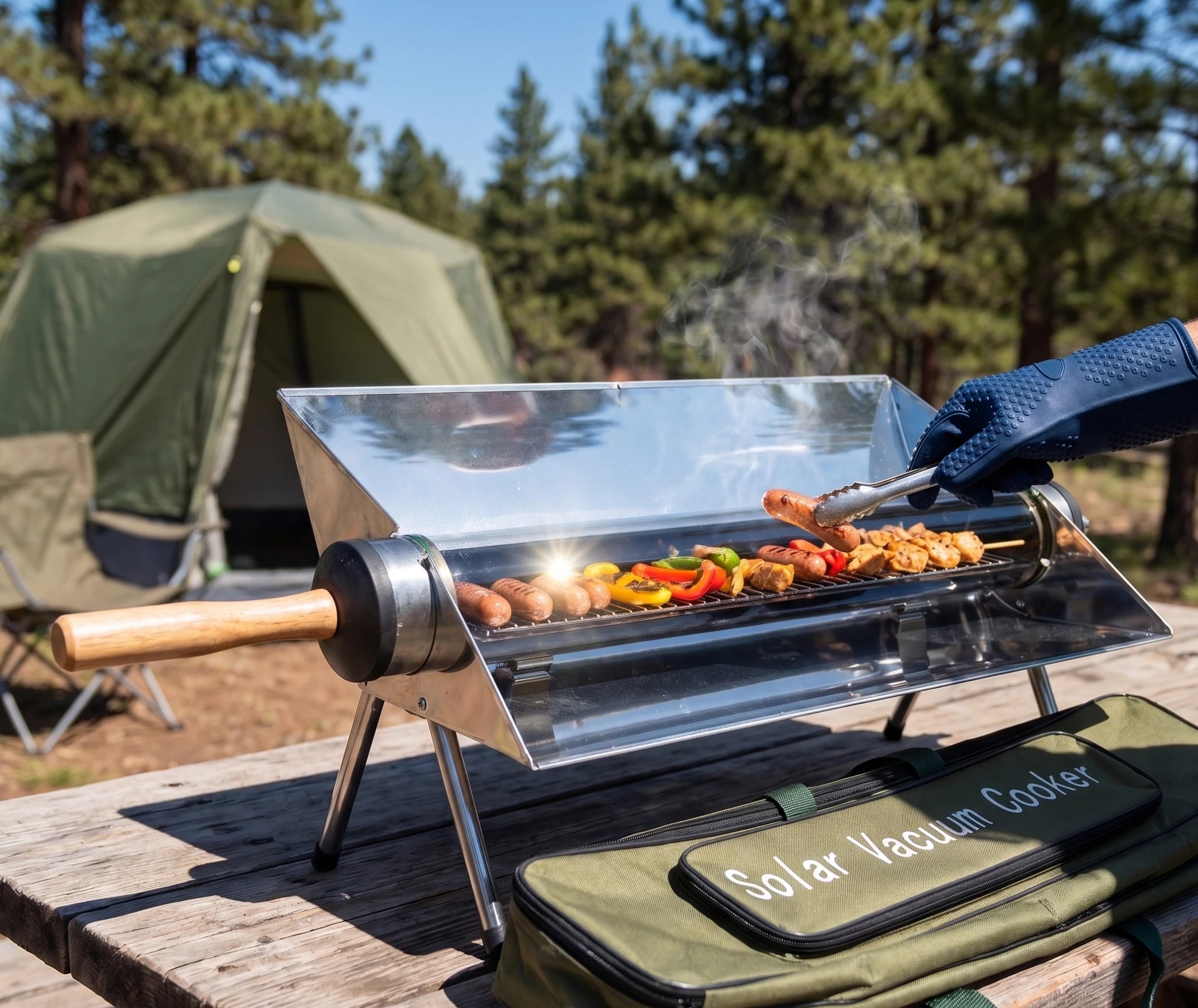 Barbecue Solaire – vue 2