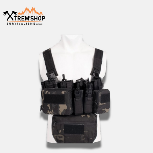ceinture tactique de survie détail de la boucle