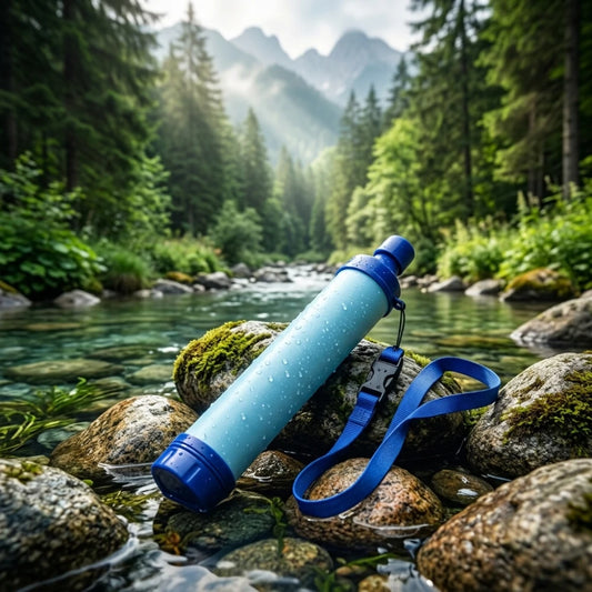 Filtre à Eau Multifonction en pleine nature