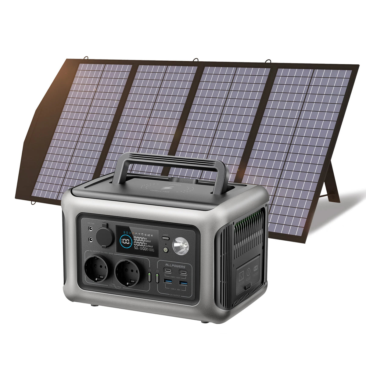 générateur solaire allpowers r600 accessoires inclus