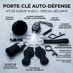 Porte-Clé Auto-Défense - Spécial Sécurité