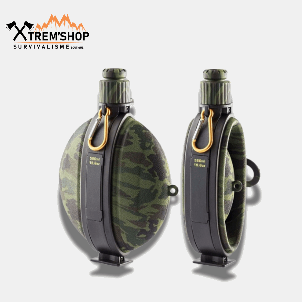 Gourde Militaire Silicone