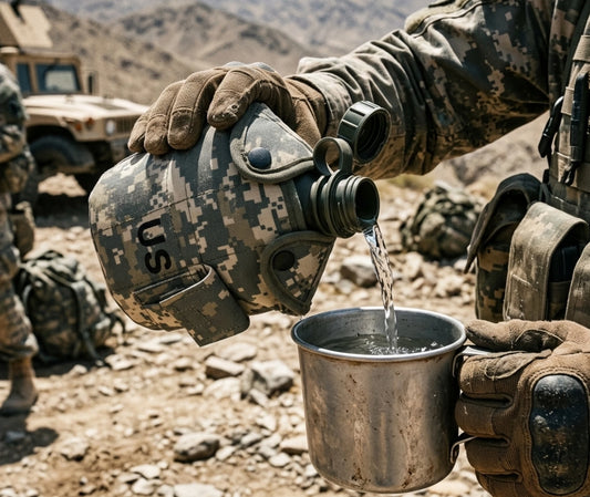 Gourde Militaire Camouflage – vue 2