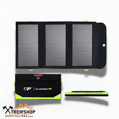 Panneau Solaire Portable 10W 5V USB - Pliable, Étanche IP66 - Chargeur Solaire Pour Smartphone, Camping, Randonnée - 4
