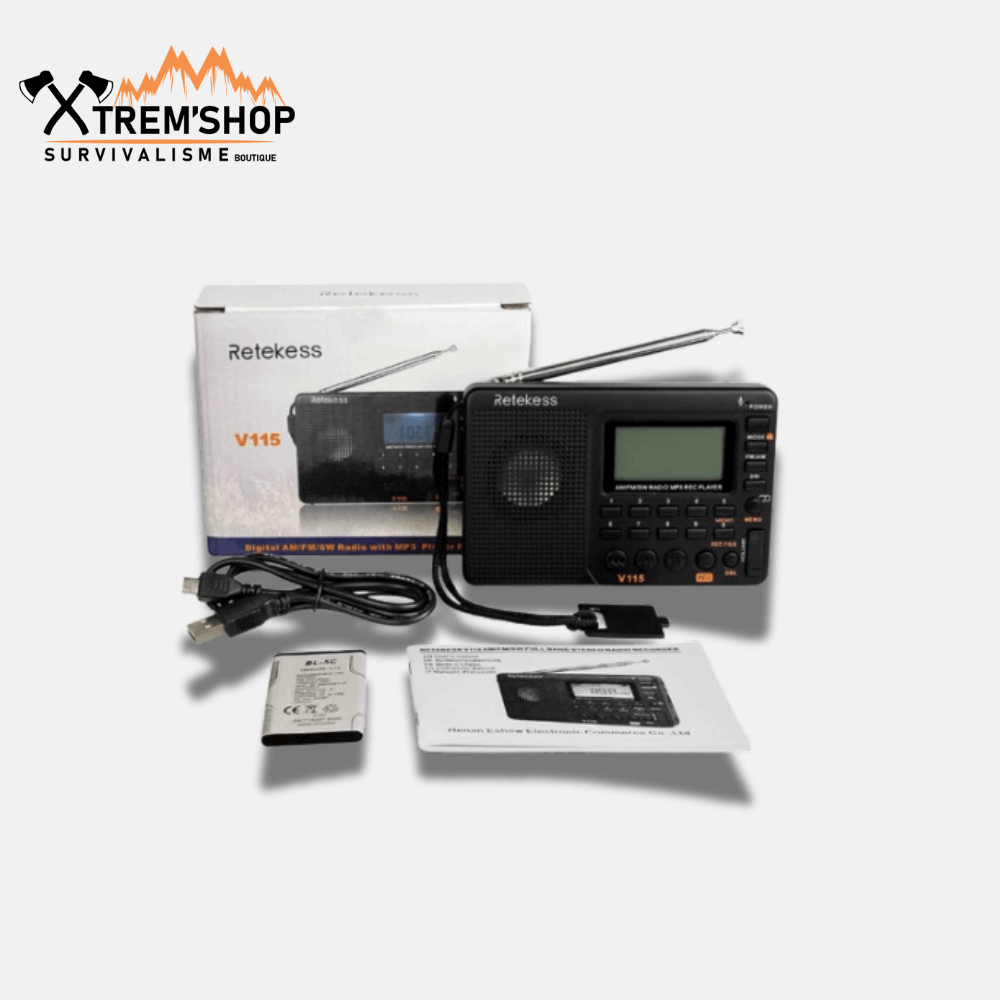 Radio V115 survie