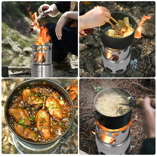 Poêle à Bois Portable LIXADA – vue 2