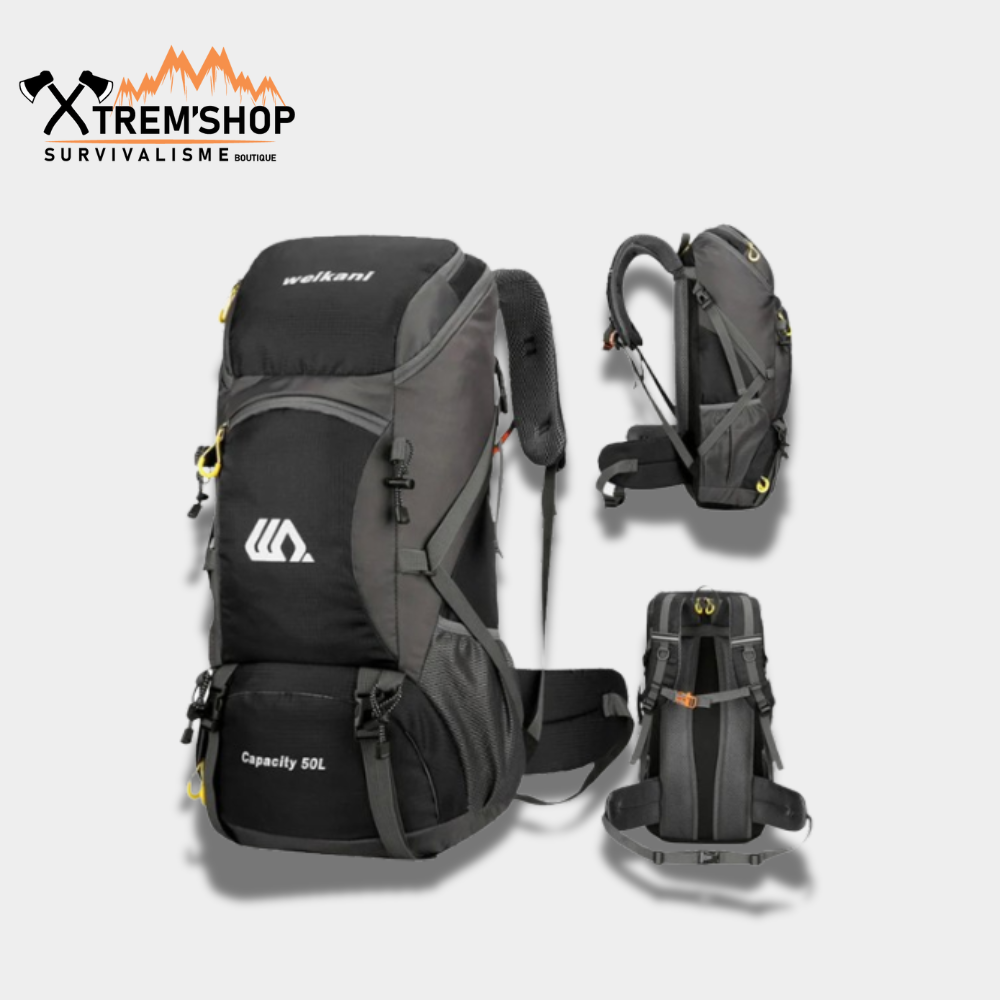Sac à Dos de Voyage 50L Imperméable