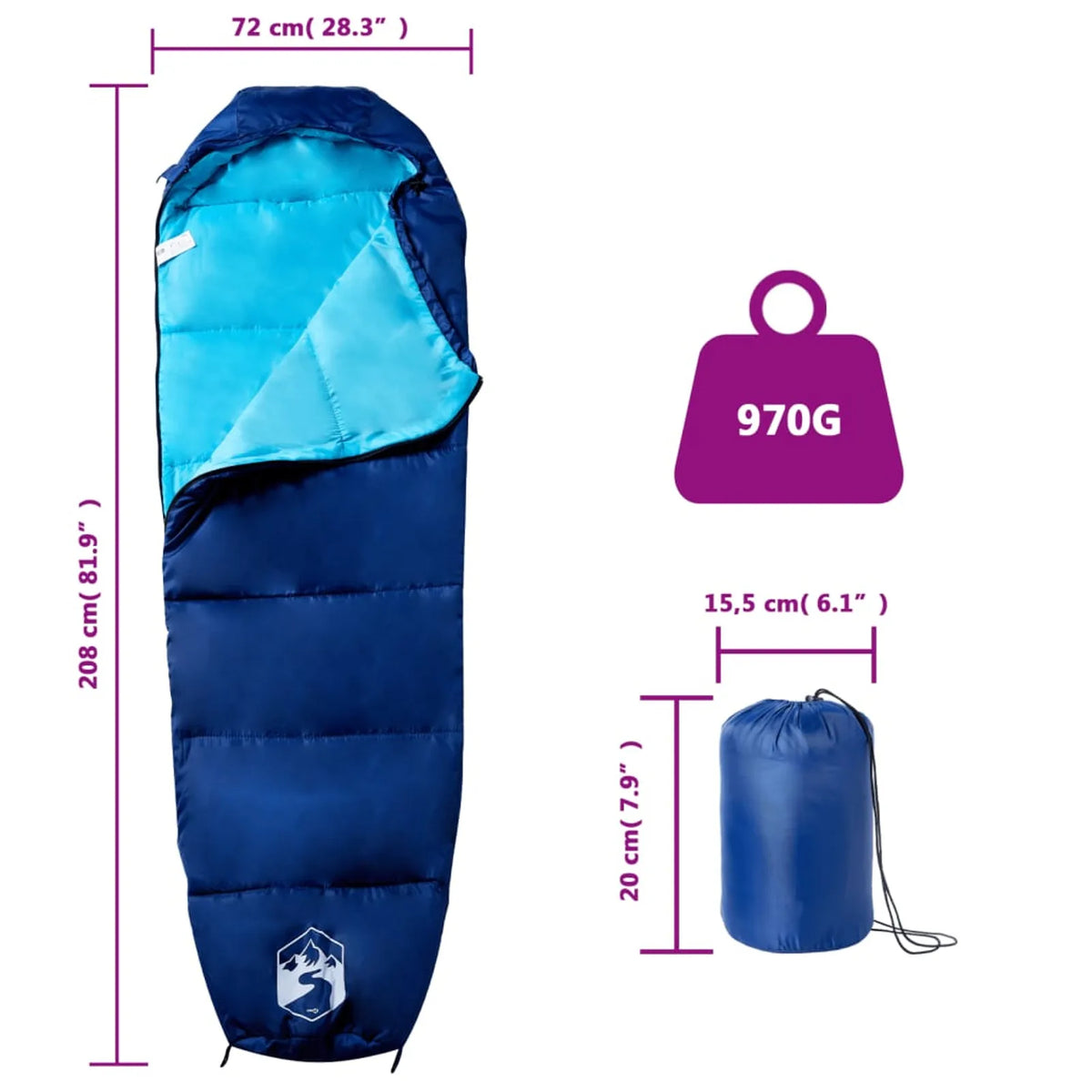 Sac de Couchage Mummy – vue 9