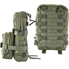 Pack d'Hydratation avec Pochette - Gilet Tactique