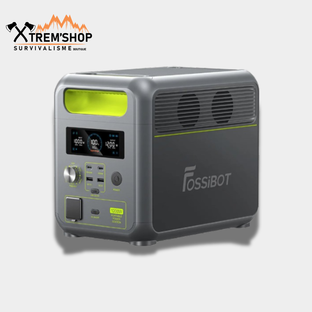 Station d'Alimentation Portable FOSSiBOT F1200 – 1024Wh, 1200W
