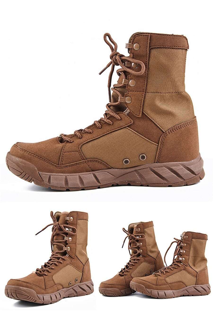 Chaussure de Randonnée marron suédine