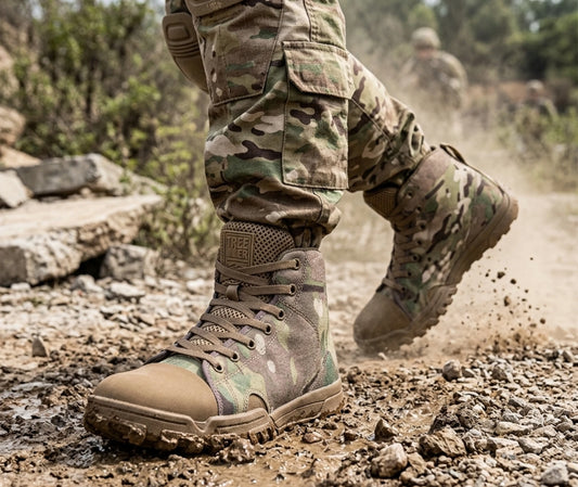 Chaussure Militaire camouflage – vue 2