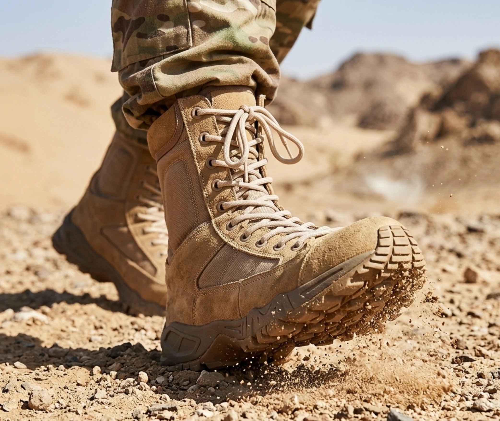 Chaussure Militaire sable – vue 2