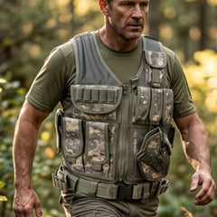 Gilet Tactique Sans Manche Militaire en situation