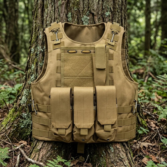 Gilet Tactique  Souple en pleine nature