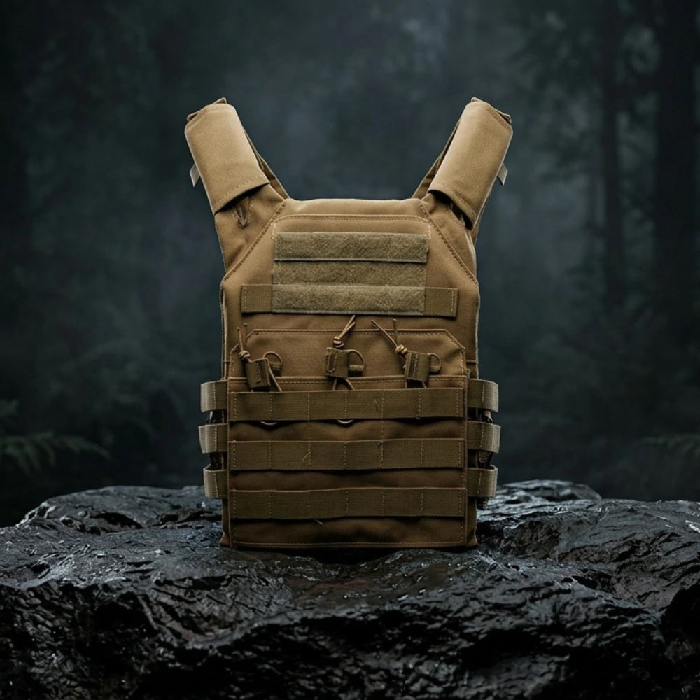 Gilet Tactique Tan Molle