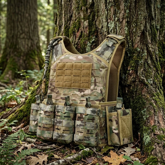 Gilet Tactique Ultra Léger en pleine nature 