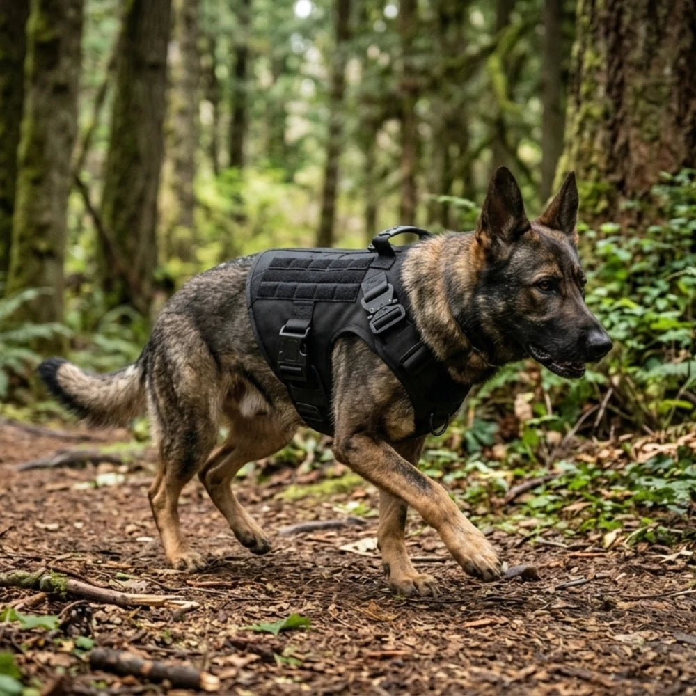 Harnais tactique pour chien