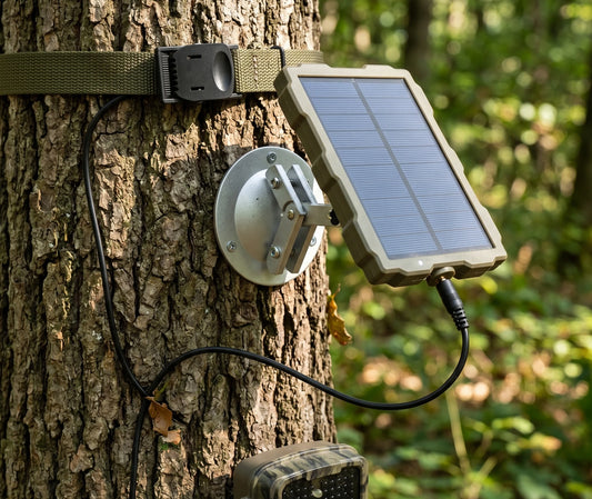 Panneau Solaire pour Caméra de Chasse – vue 2