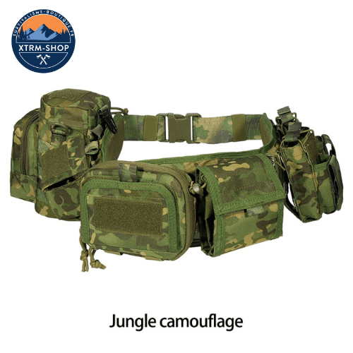 Gilet Tactique Jungle camouflage Ceinture Tactique Militaire