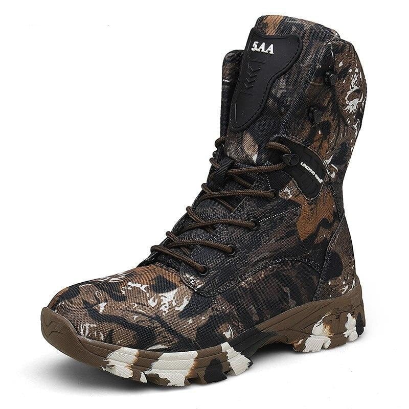 Chaussure trekking Marron camouflage / 39 Chaussure Homme Trekking petit prix