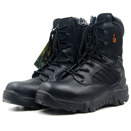 Chaussure trekking Noir montante / 39 Chaussure Militaire grand Froid