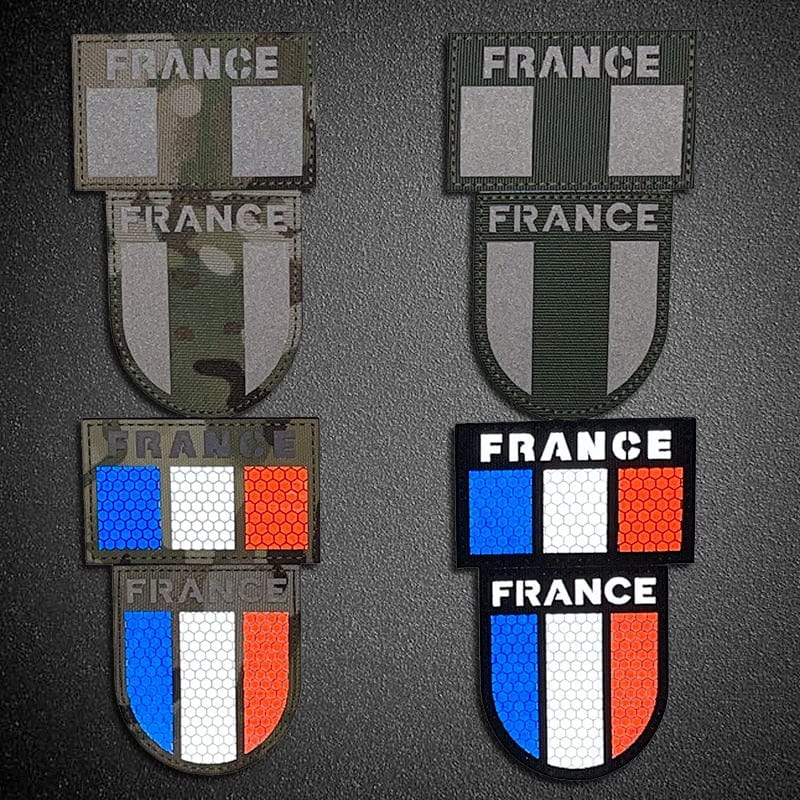 Stickers Italie France Français Écusson République Française, 75mm Stickers Italie France Français Écusson République Française, 75mm