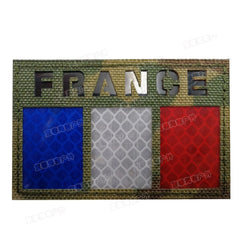 Ecusson Militaire 4 Ecusson Armée Française - Militaire Fluorescent