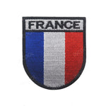 Ecusson Militaire 11 6.5X7.5 Ecusson Drapeau France