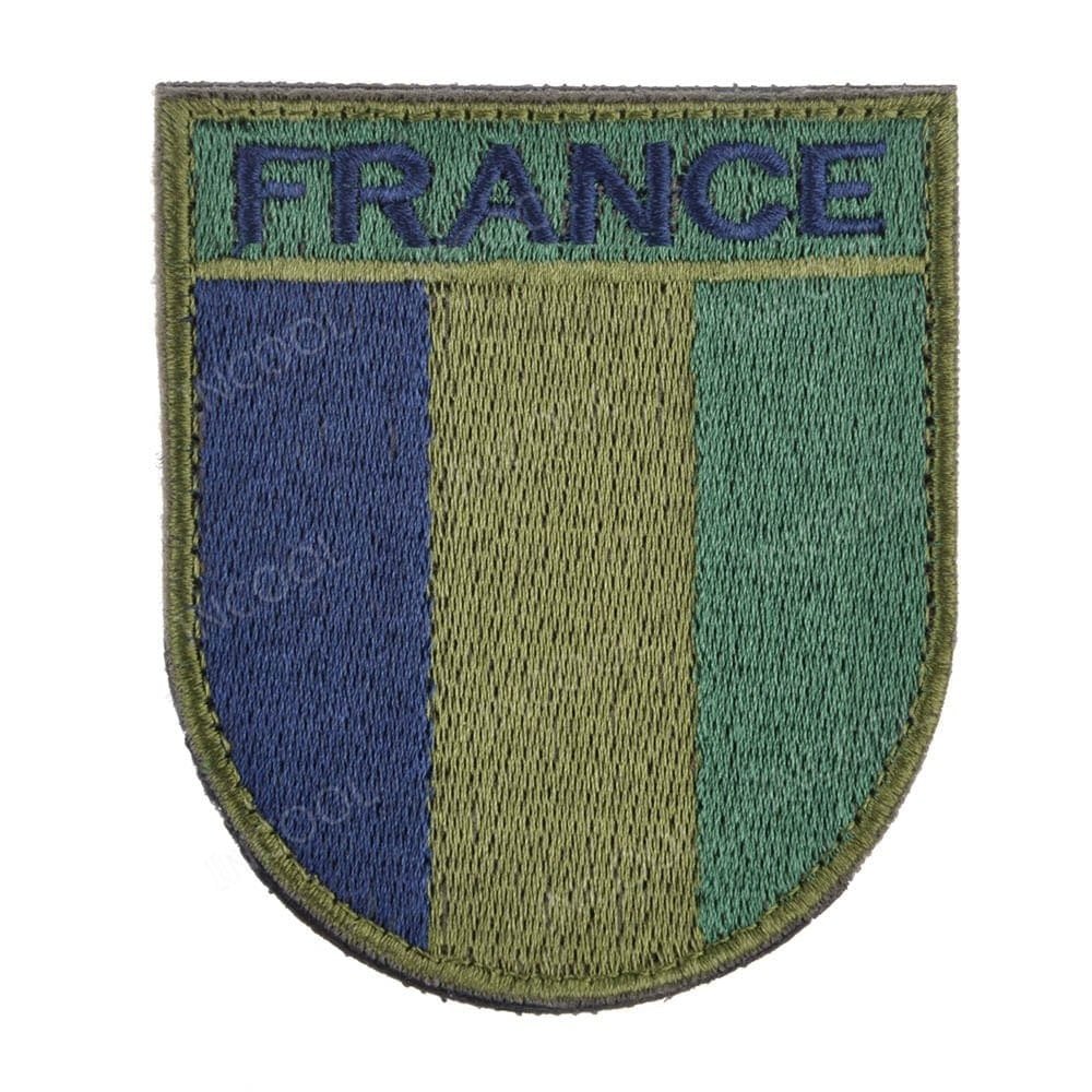 Ecusson militaire drapeau France