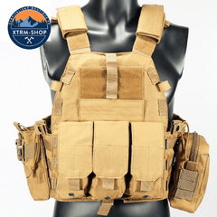 Gilet Tactique Désert Gilet Tactique Minimaliste
