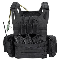 Gilet Tactique Noir Gilet Tactique Porte Plaque