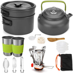 2 Kit de Cuisine Aluminium Militaire