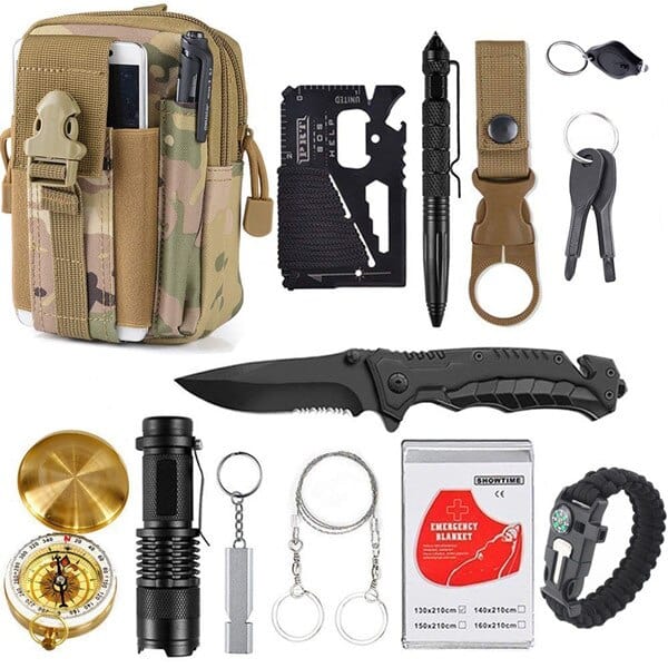 Kit de Survie Kit de Survie Camo 13 en 1