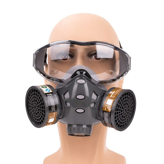 Masque à Gaz Kit Masque Masque à Gaz Double Filtre