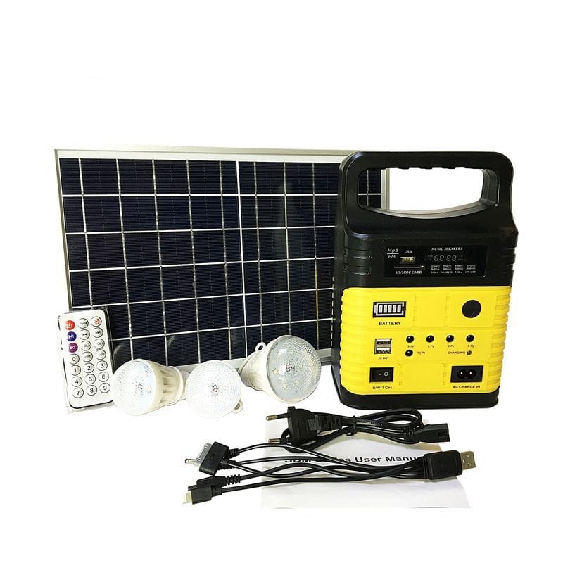 Batterie Solaire Jaune Mini panneau solaire